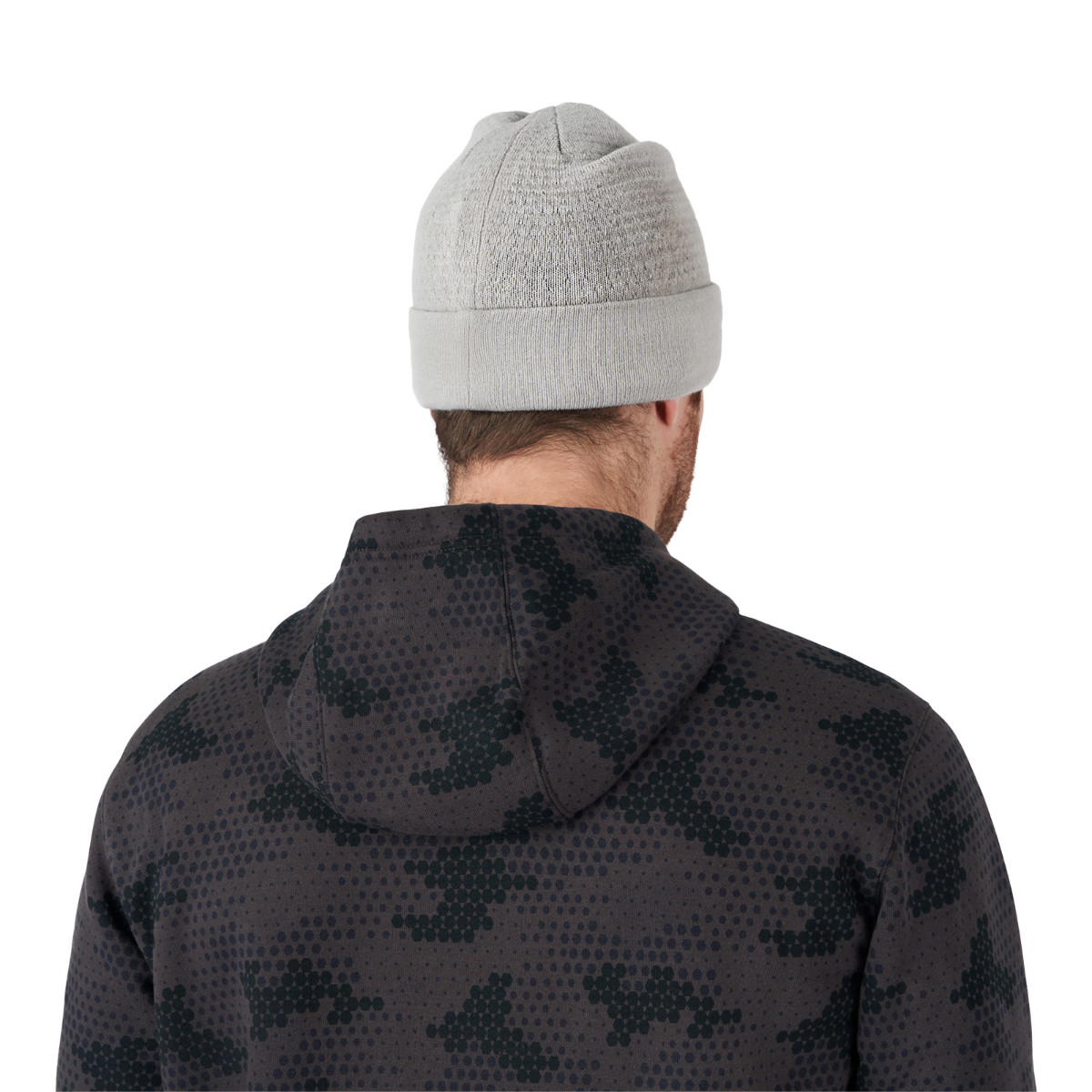 Can-Am Unisex Reversible Camo Beanie Grey Onesize