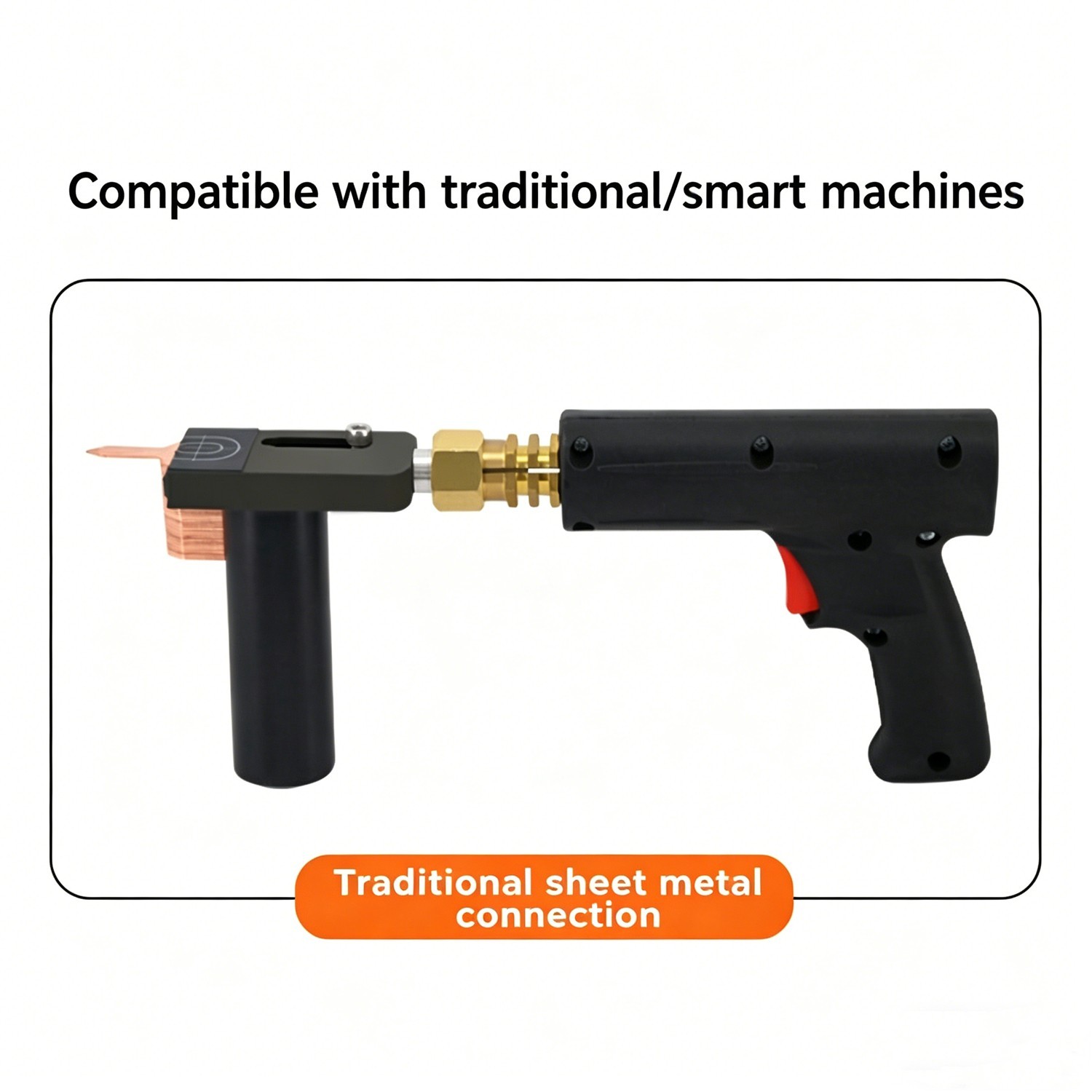 High-Efficiency Dent Puller Spot Welder Tool 50-Load OT/Round Washer Feeder