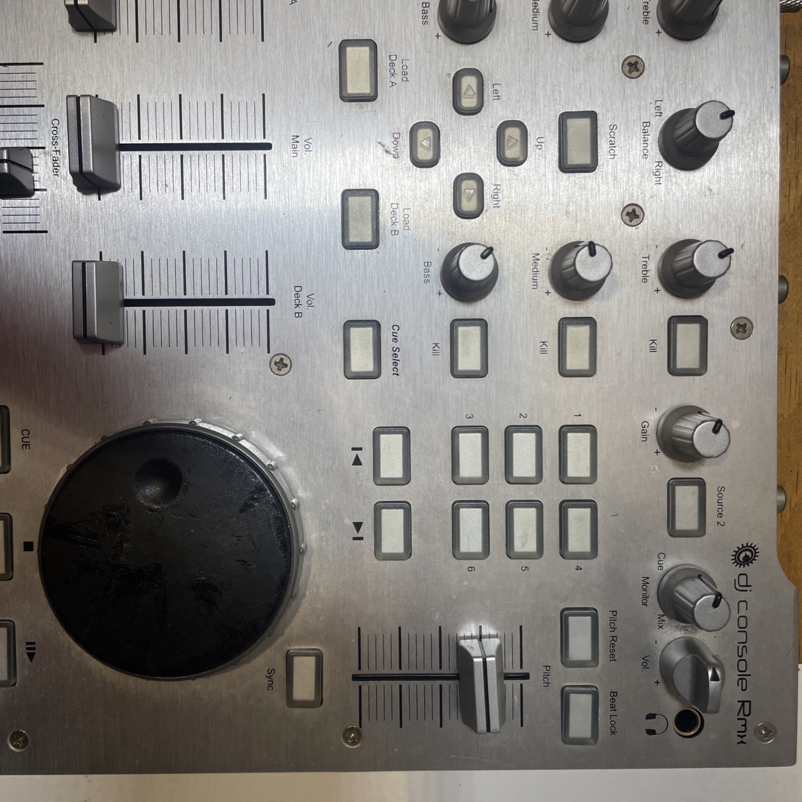 Hercules Dj Console Rmx Dj Controller 4-in/4-out Audio Interface Untested Parts