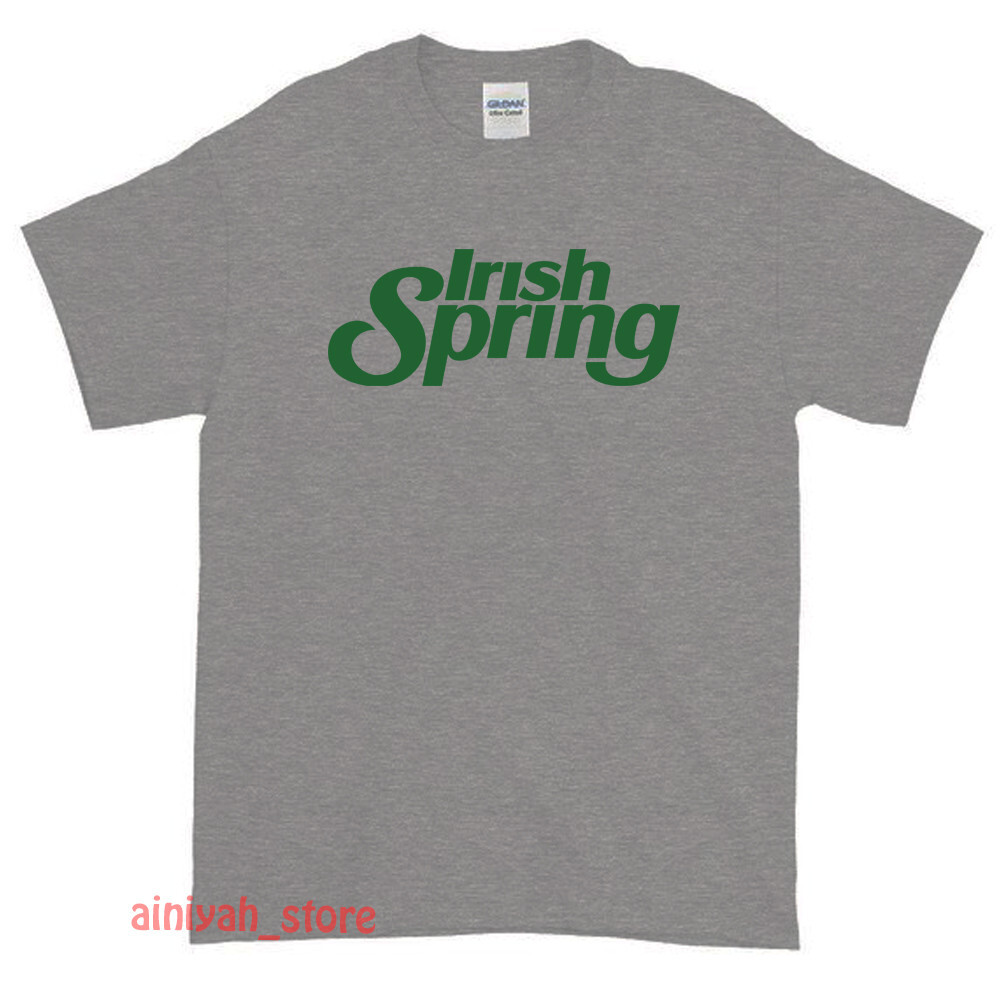 Irish Spring soap body wash Logo Men's Funny T-Shirt USA Size S-XXL