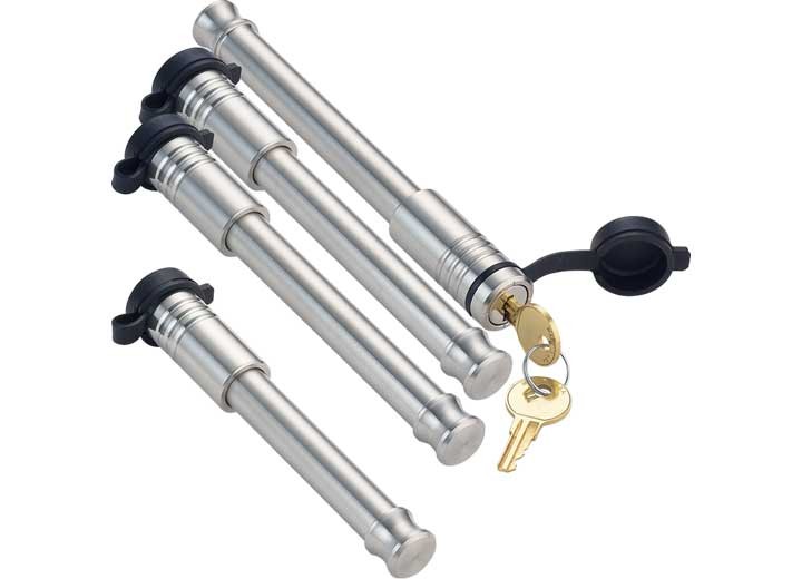 InfiniteRule Hitch Locks 4pk KA For B&W 2" & 2.5" Tow & Stow 10K & 18K lb W/Lock