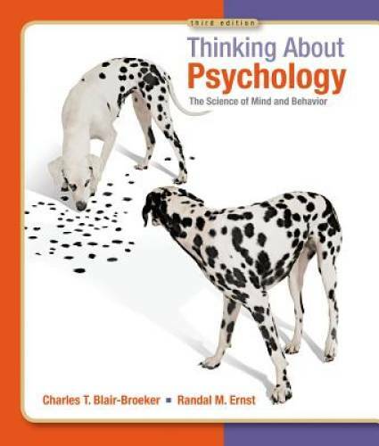 Thinking About Psychology - Hardcover By Blair-Broeker, Charles T. - GOOD