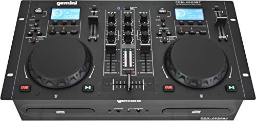 gemini CDM-4000BT: Dual CD/USB Media Player with Bluetooth (cdm4000bt)