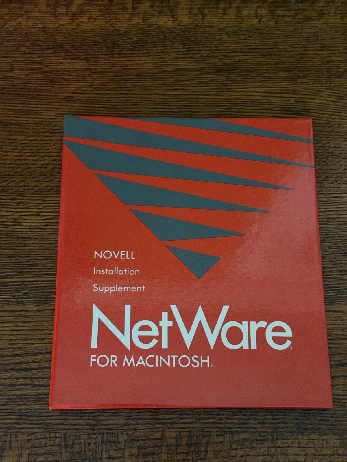 Vintage Novell NetWare for Macintosh Version 1.0 software kit W/ Box Floppy Disc