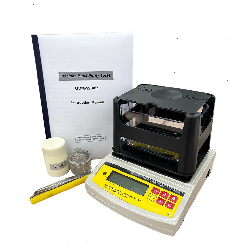 Gold Density Meter with Maximum Weight 1200g Density Resolution 0.001g/cm3