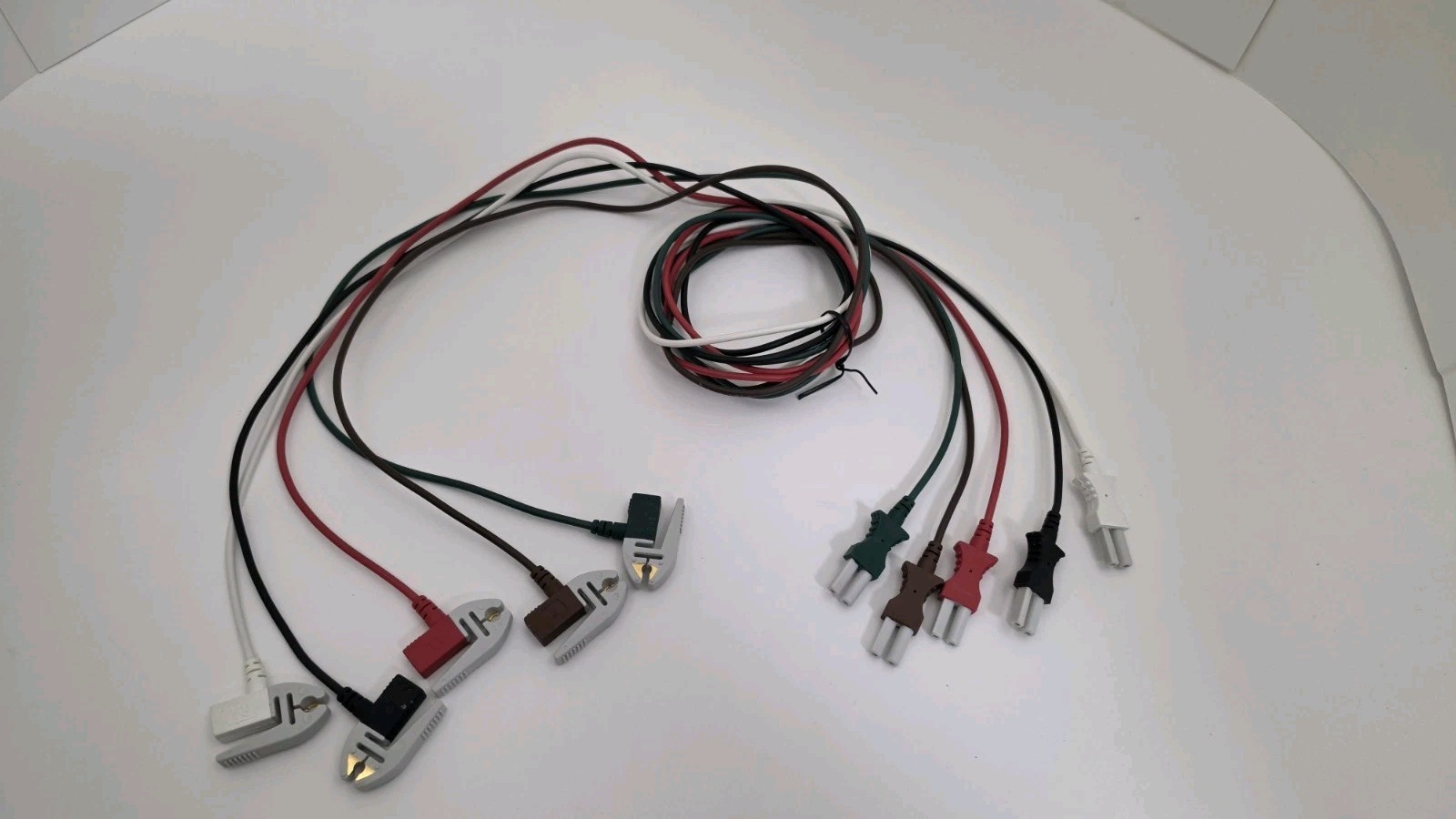 Set of 5 Spacelabs ECG 5 Lead Pinch Cables for 700-0008-06 39"
