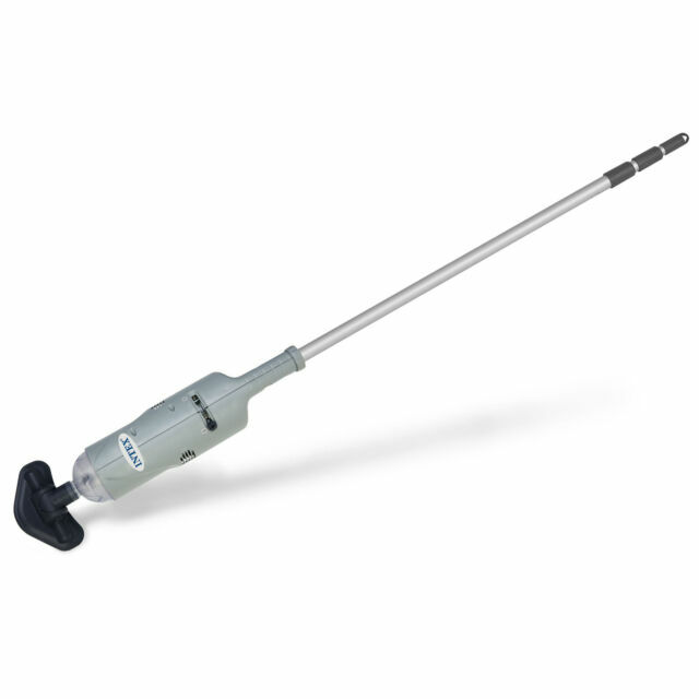 Intex Rechargeable Above Ground Pool Vacuum Cleaner w/ 2 Brush Heads(Open Box)