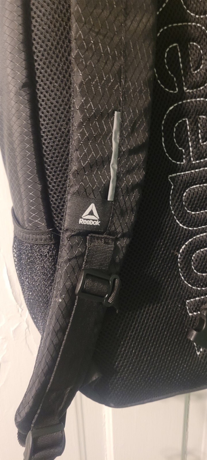 Reebok Black Hiking Backpack With Laptop Pocket/ Straps