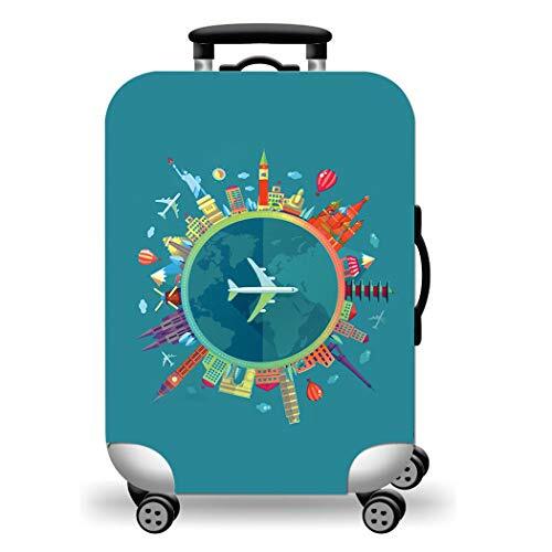 Travel Luggage Cover Spandex Suitcase M (for 22--24 inch luggage) A15 Go Travel