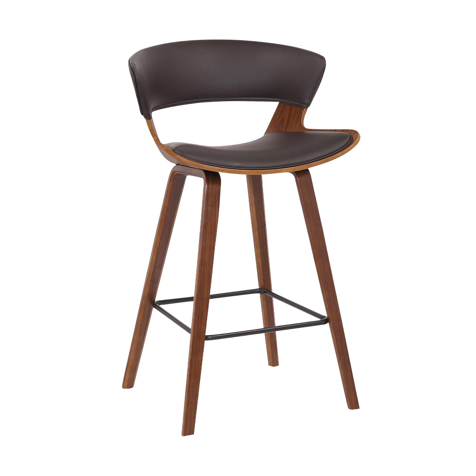 27 Iron Low Back Counter Height Bar Chair
