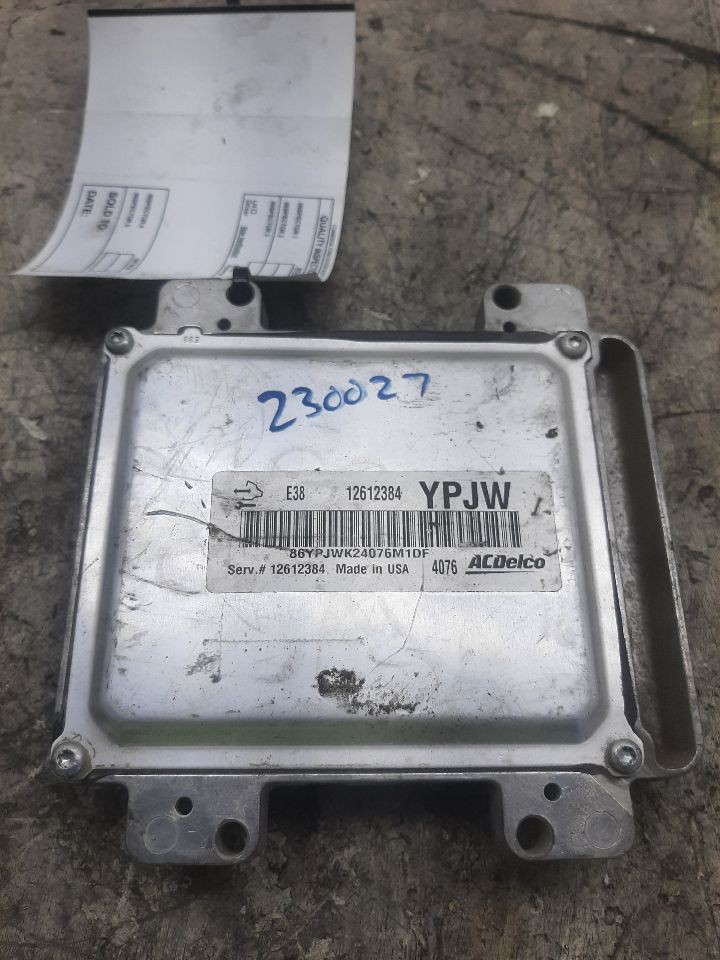 2008-2009 CHEVY CORVETTE Engine ECM Control Module Z06 OEM UNIT ID 12612384