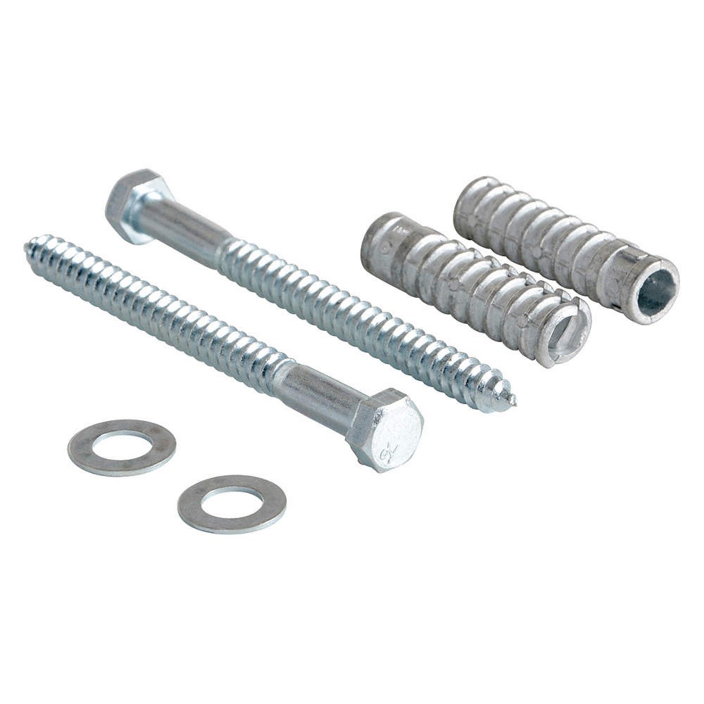 GRAINGER APPROVED CS-33-KIT-2 Concrete Mounting Kit,F/2 Holes 2VDA6