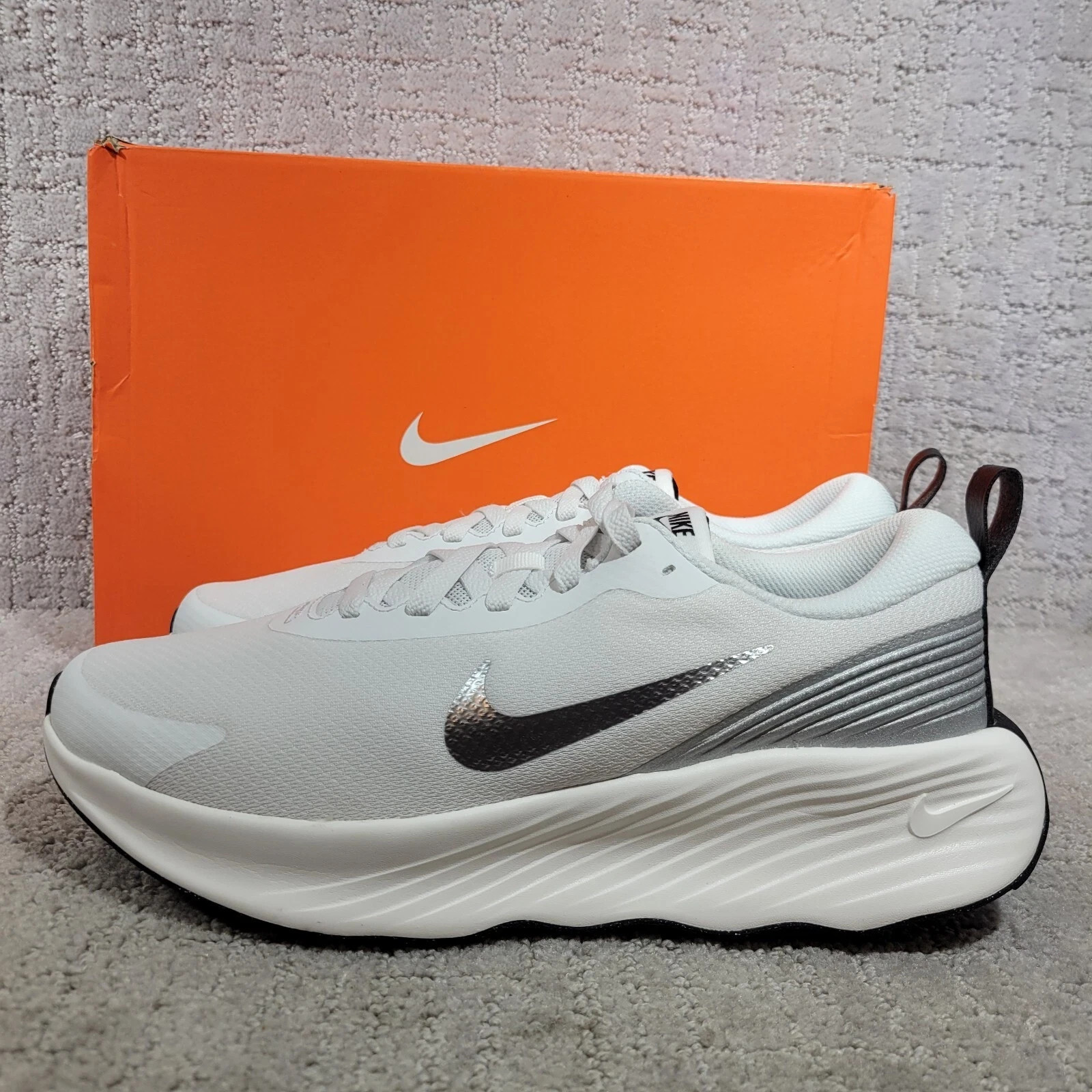 Nike Promina PRM White Metallic Silver Running Shoes FZ2093-100 Womens Size