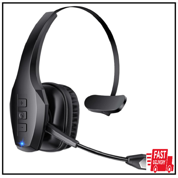 Wireless Headphone Blue Parrot Headset Bluetooth Truck Driver Noise Cancelling