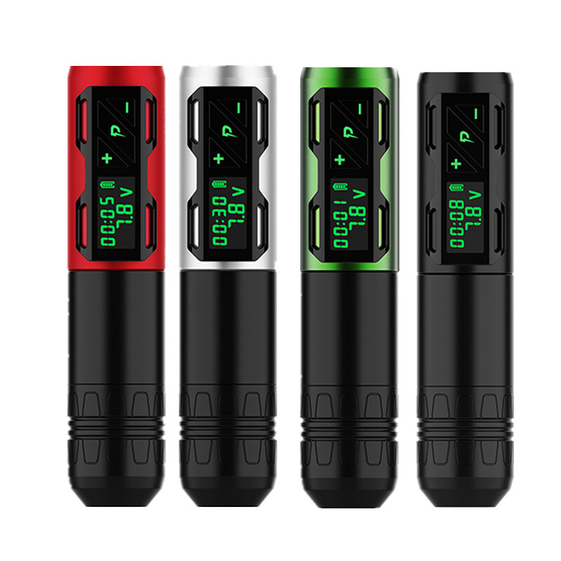 Wireless Tattoo Machine Strong Motor Rotary Pen Battery Pack Fast Charging LED