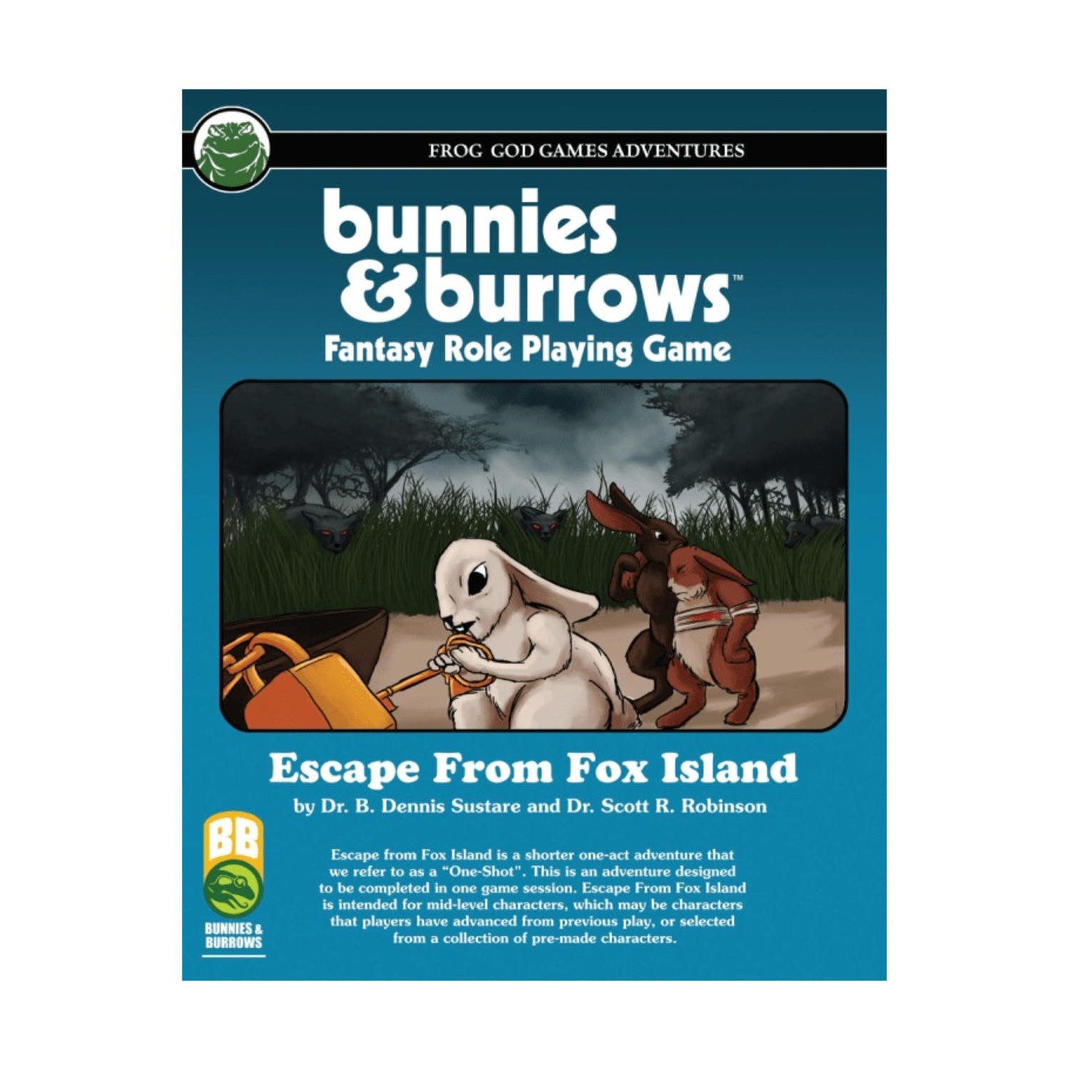 Frog God Fantasy RPG Escape From Fox Island New