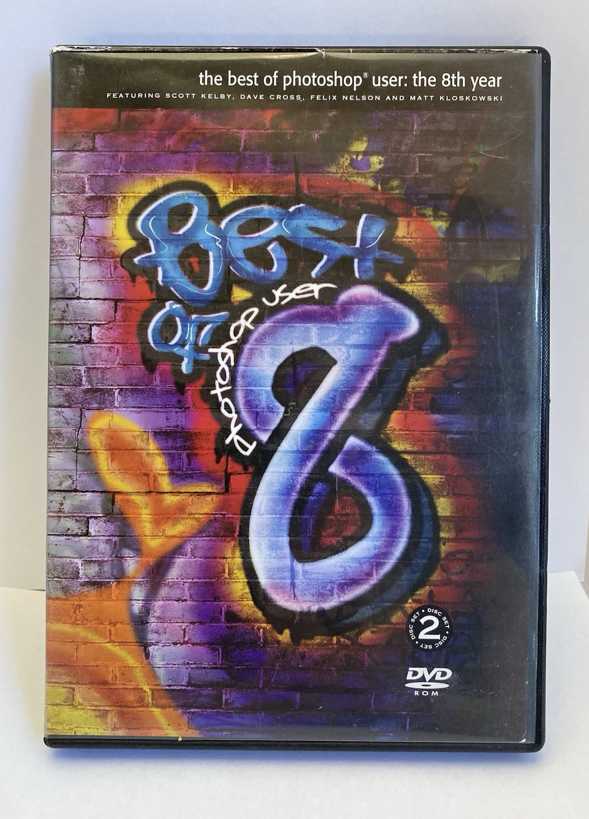 The Best of Photoshop User 8th Year (DVD-ROM, 2-Disc Set) Used