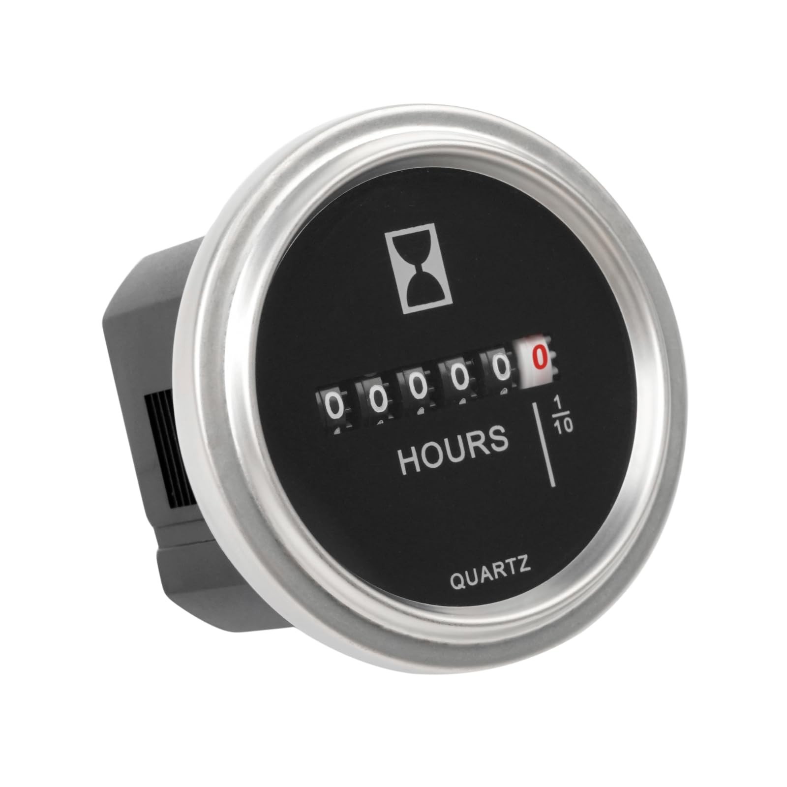 Mechanical Hour Meter AC/DC 6V to 80V Waterproof IP67 RL-HM009 | Comes With M...
