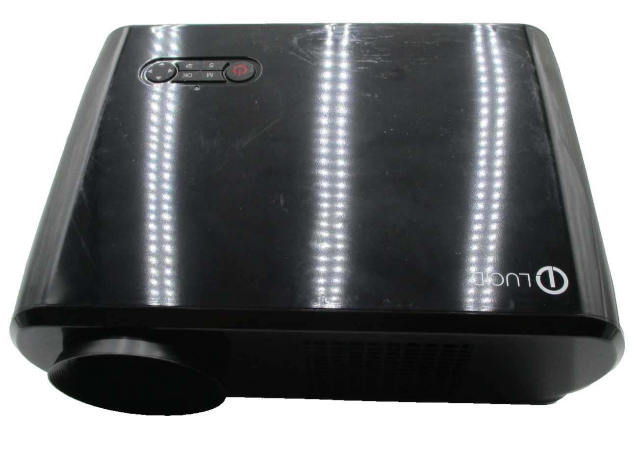 Lucid XG-370 LED Projector HDMI USB VGA Tabletop Home Theater No Remote Use App