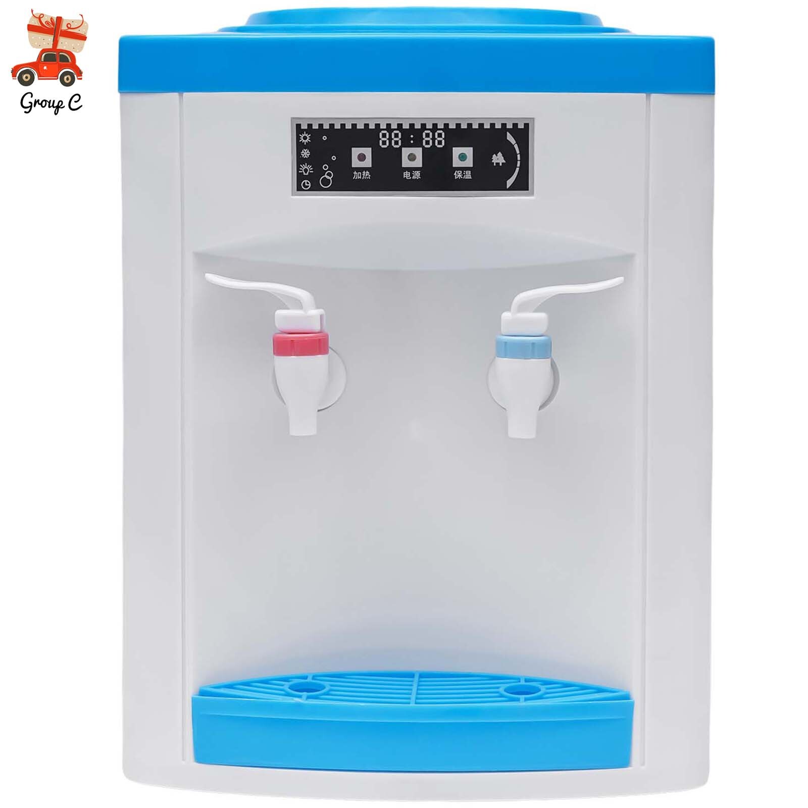 5 Gallon Freestanding Top Loading Hot/Cold Water Cooler Dispenser Detachable