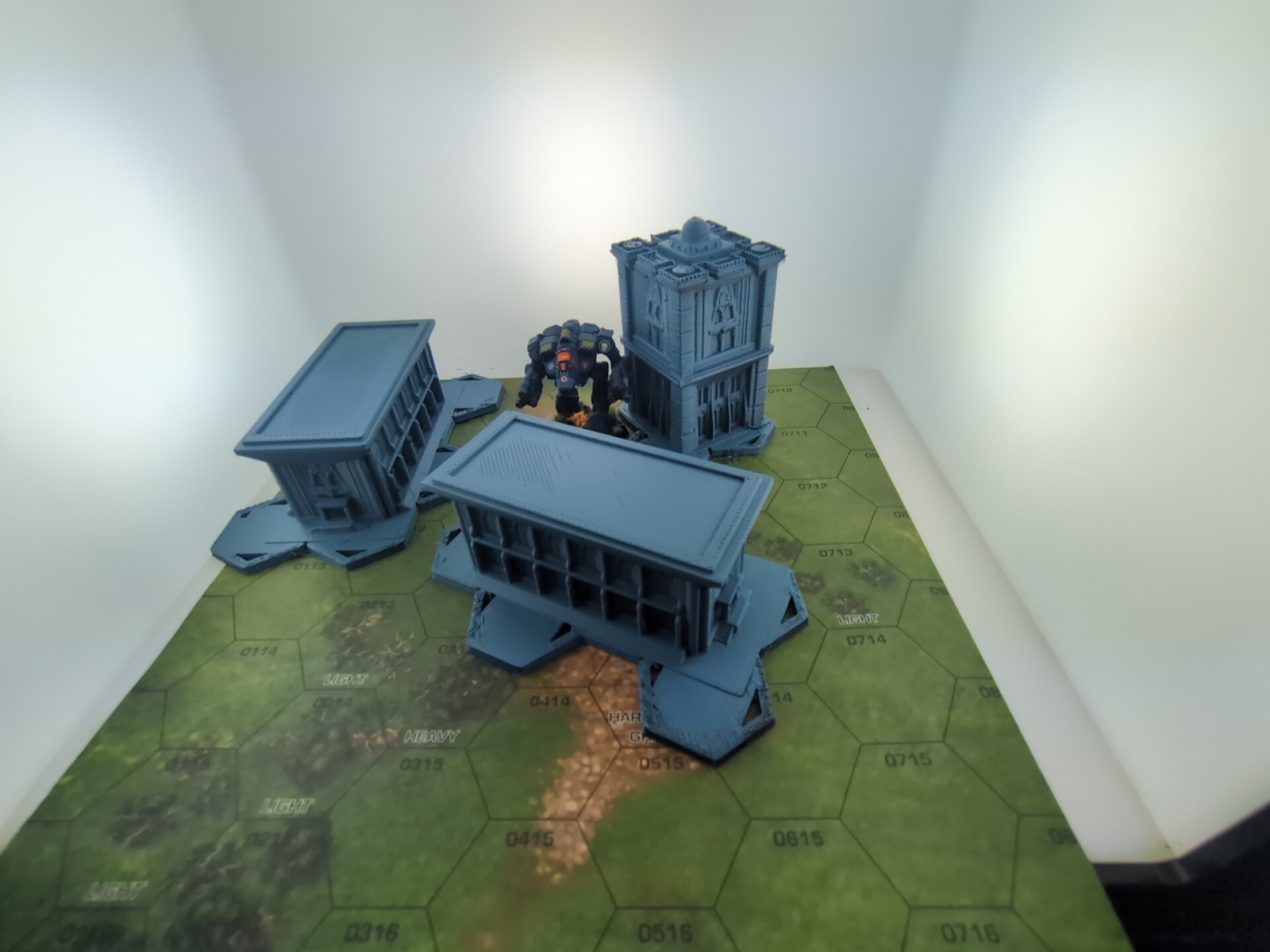 Gothic Battletech set 2 hex 6mm terrain FAST SHIP|Alternate Wargaming Miniature