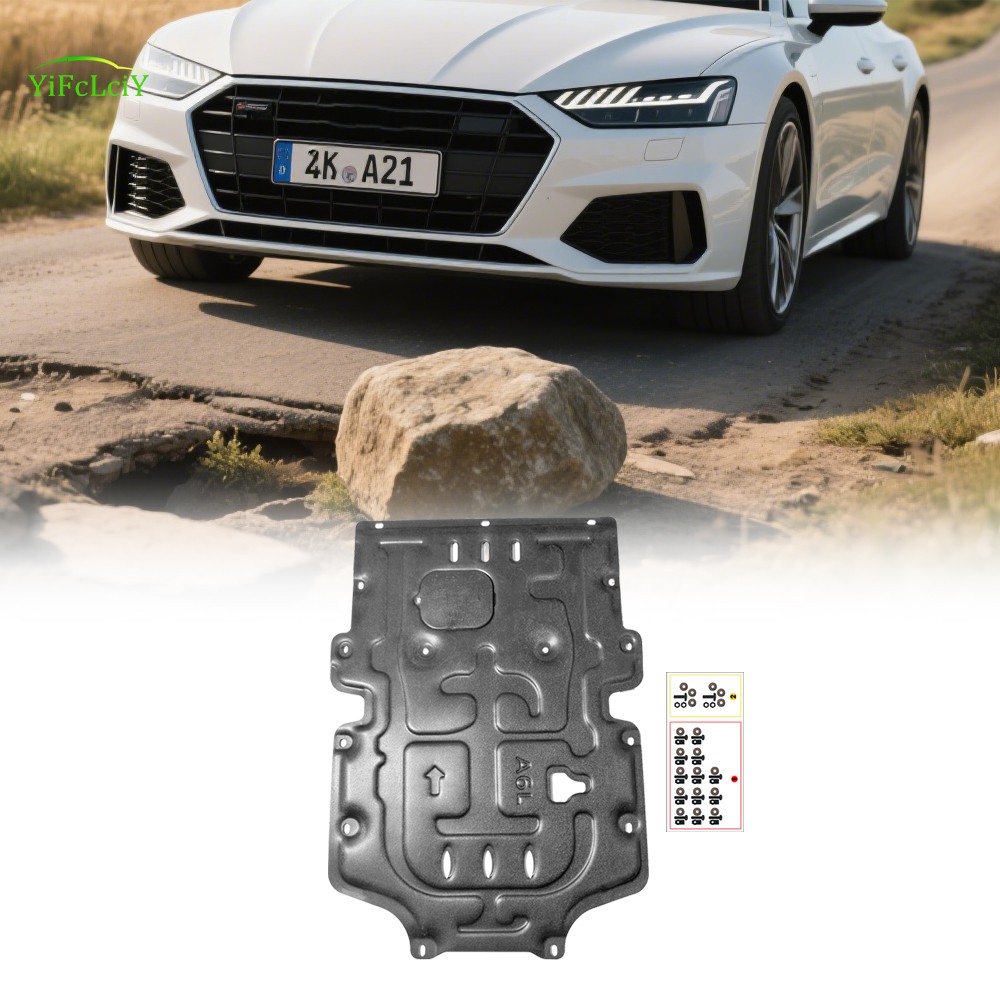 Front Skid Plate For Audi A6 2019-2024 Underbody Engine Splash Shield Cover