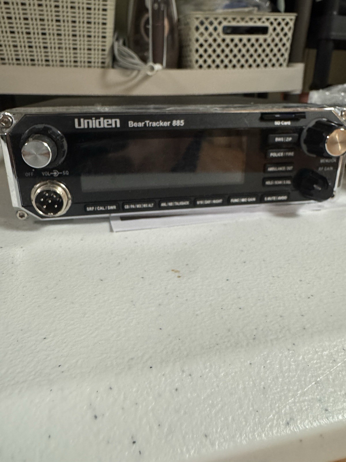 Uniden BearTracker 885 Mobile CB Radio FOR Parts