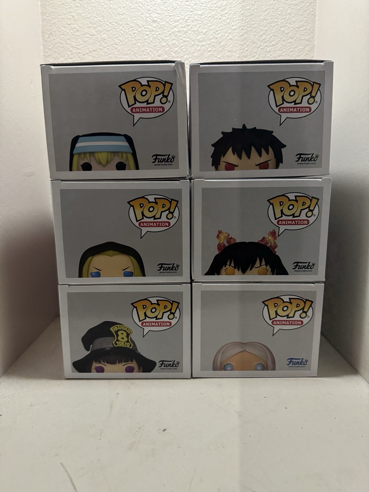 Full Glow 6-Pack Fire Force Funko Pop!