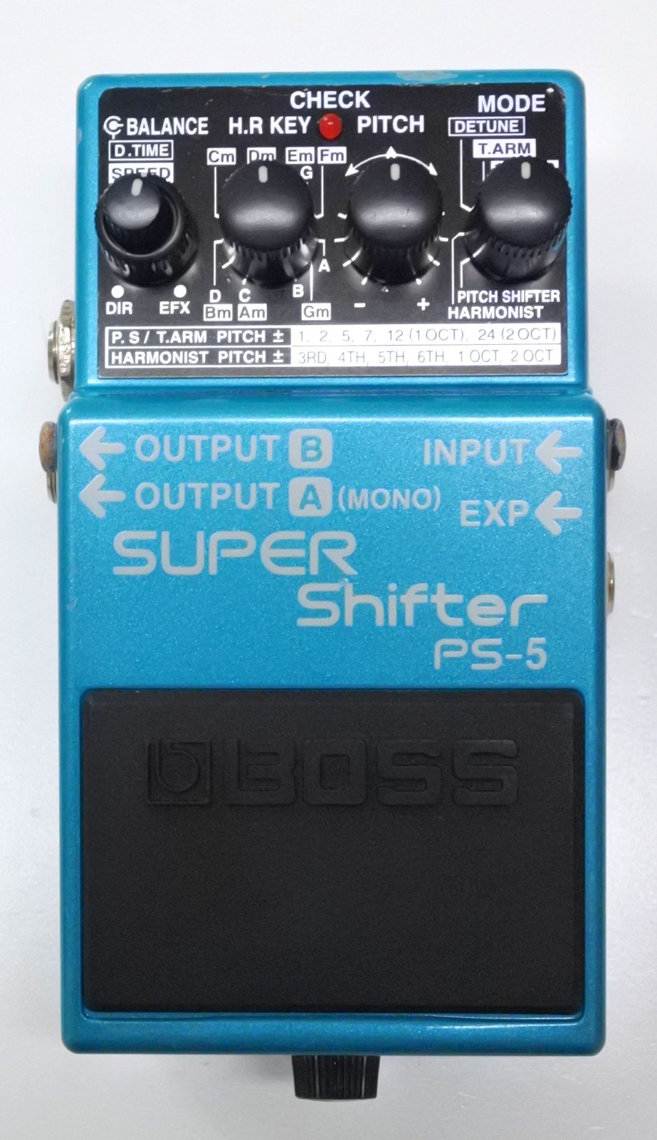 BOSS PS-5 SUPER Shifter Guitar Effects Pedal 2005 #70 DHL or EMS