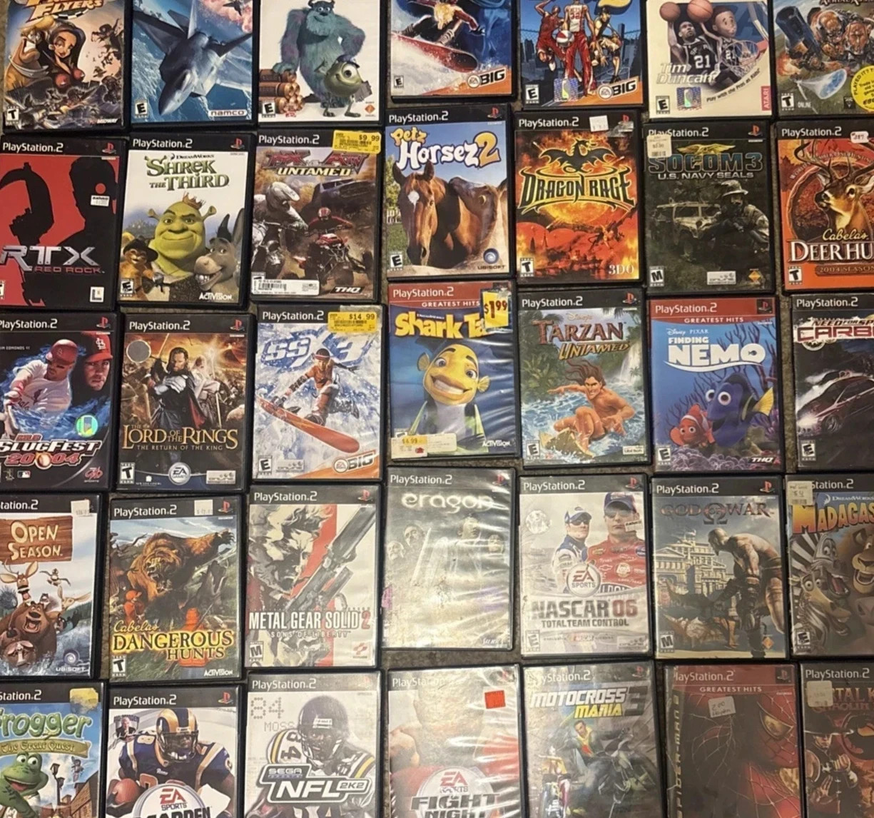 PlayStation 2 (PS2) OEM Authentic Replacement COVERS and Cases Pick Choose #A-C