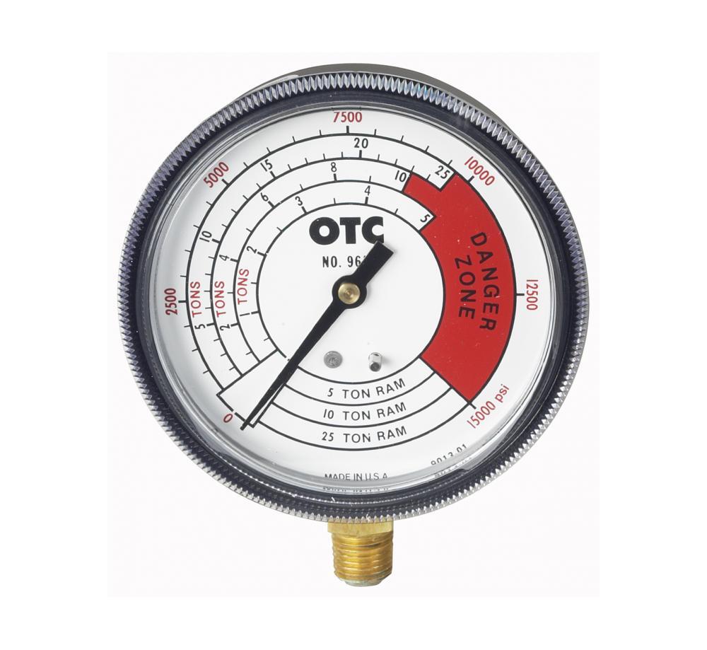 OTC 9652 Pressure and Tonnage Gauge with 4-Scales