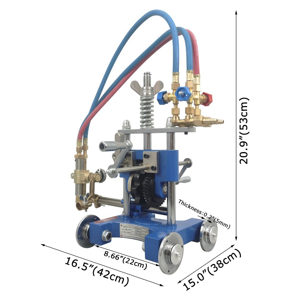 Gas/Torch Cutting Machine Hand Pipe Cutting Beveling Machine Flame Cutting Machi