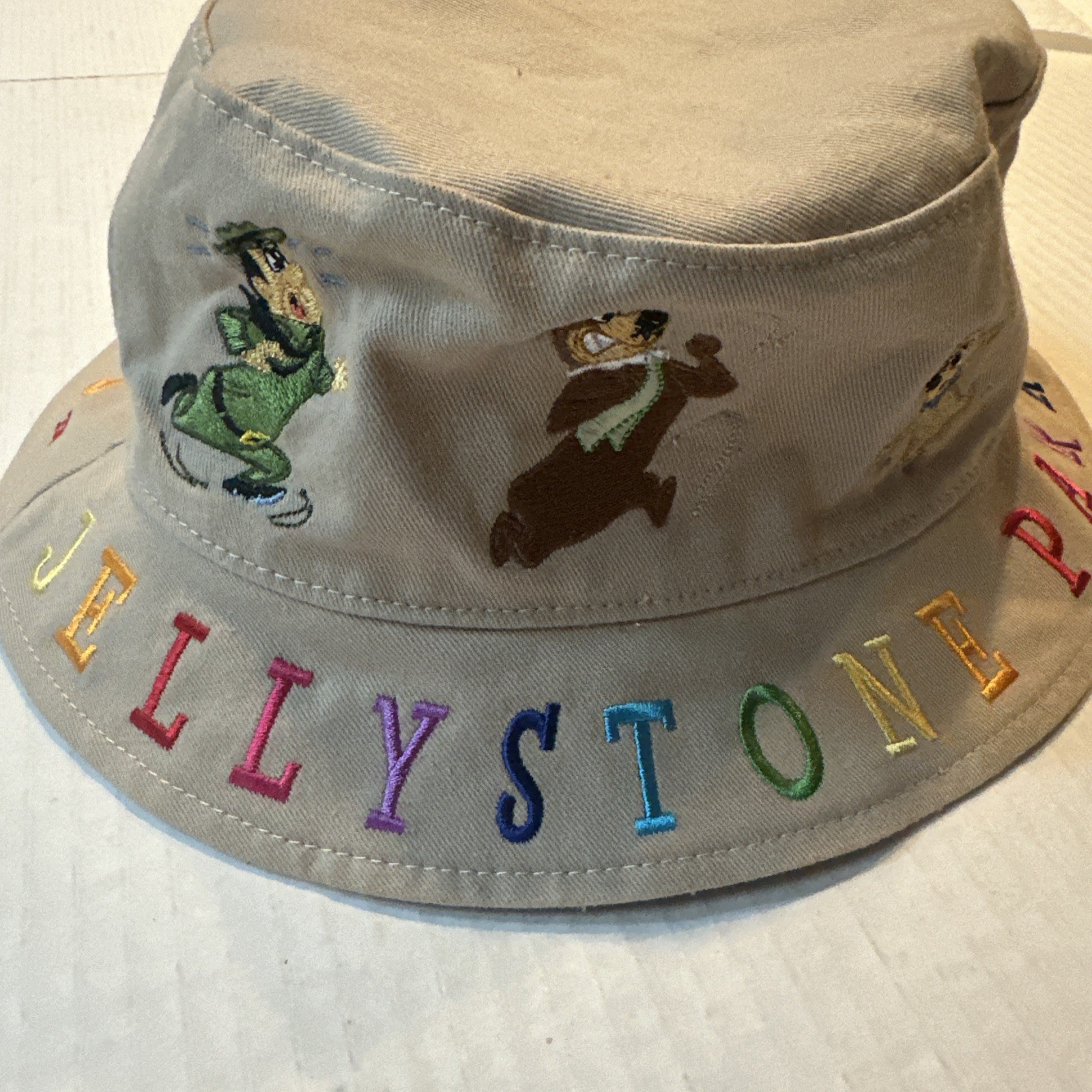 Vintage Yogi Bear Bucket Hat Hanna-Barbera Productions Jellystone