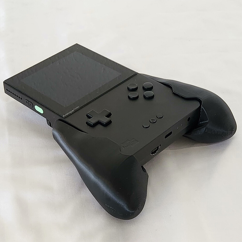 3D Printed Handhold Controller Holder Grip Handle For Analogue Pocket pocket