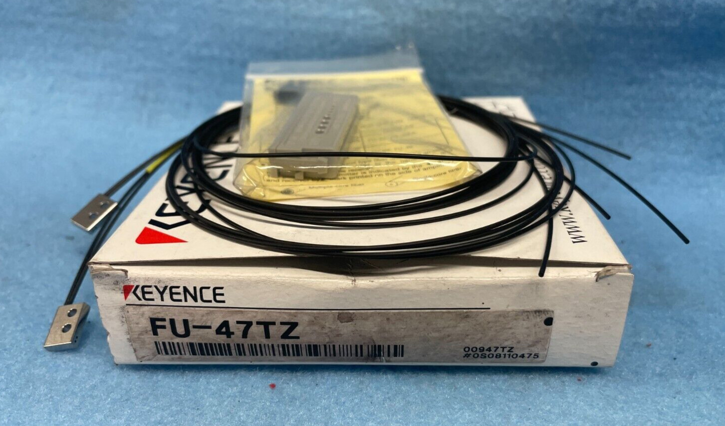 KEYENCE FIBER OPTIC SENSOR FU-47TZ