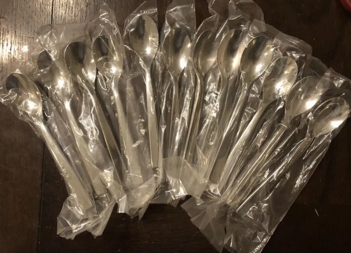 NEW!!! set of 12 Fortessa® Spada 18/10 Stainless Steel Teaspoons1.5.170.00.021
