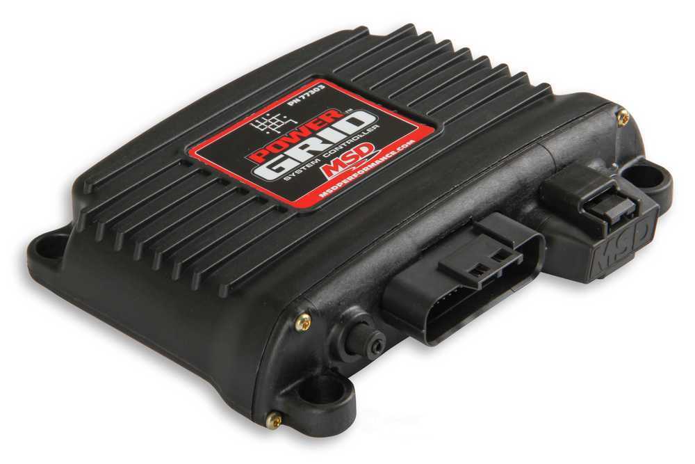 MSD Ignition Power Grid Ignition Controller 77303 with 5-Stage Nitrous & Manual