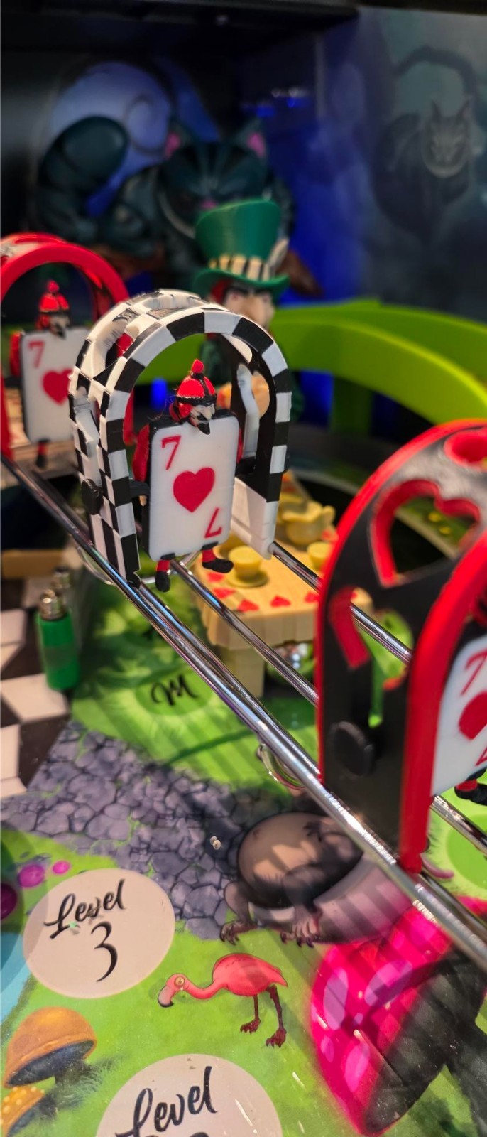 Ultimate Spinner Upgrade for your Alice Goes To Wonderland Pinball Machine