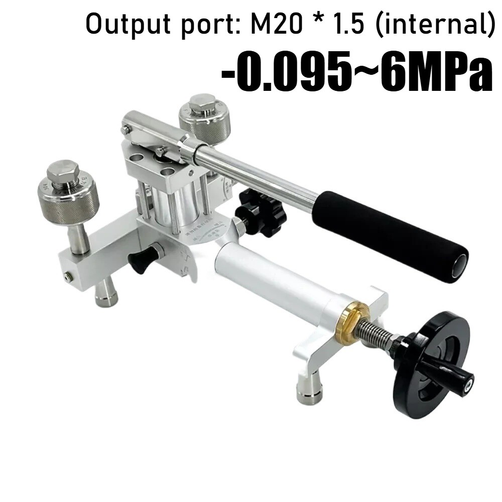 -0.095~6MPa Gas Pressure Pump Handheld Gas Pressure Source Calibration Station