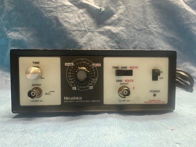 HeathKit precision oscilloscope calibrator