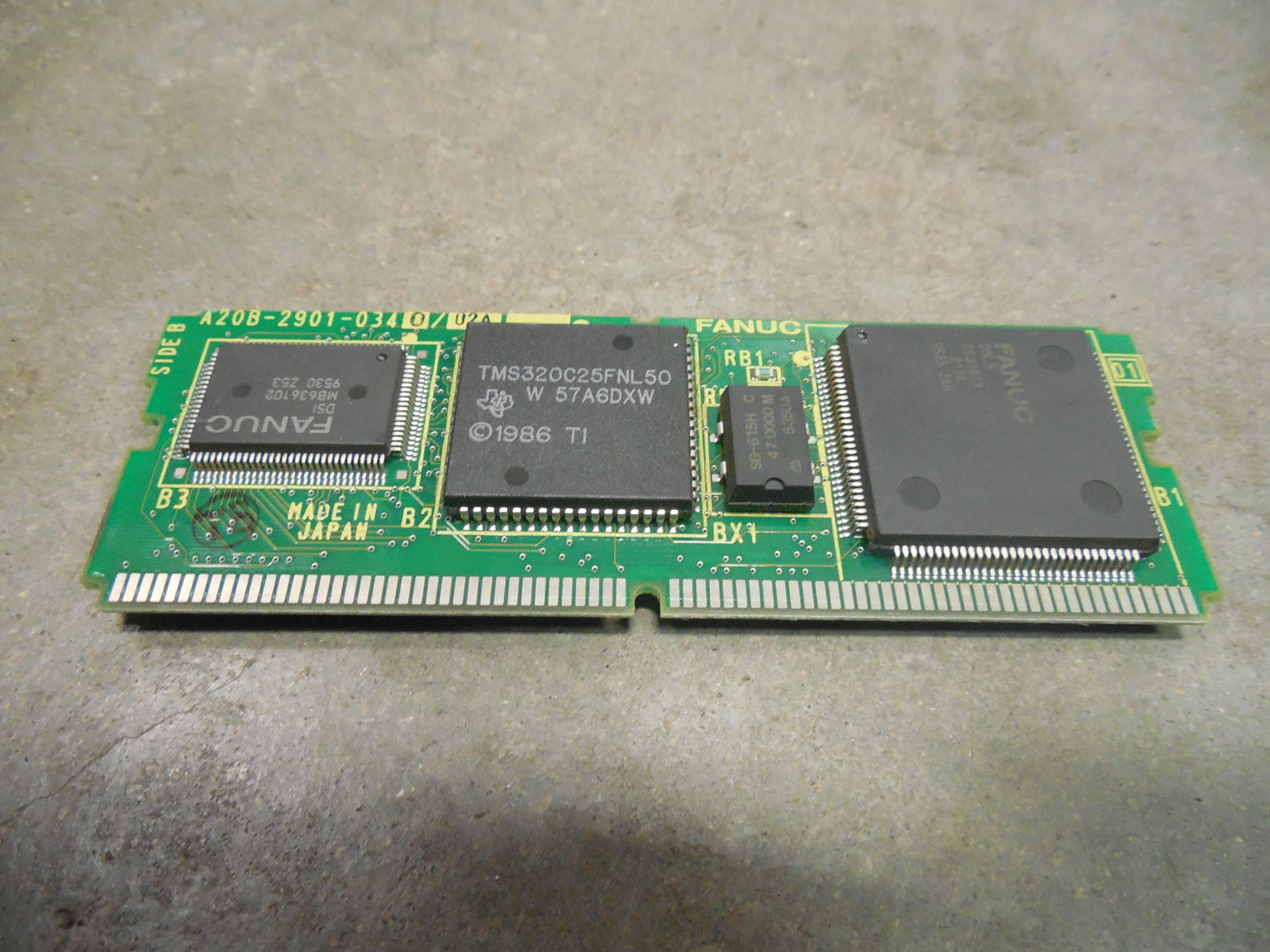 USED Fanuc A20B-2901-0340/02A Memory Module Daughter Board