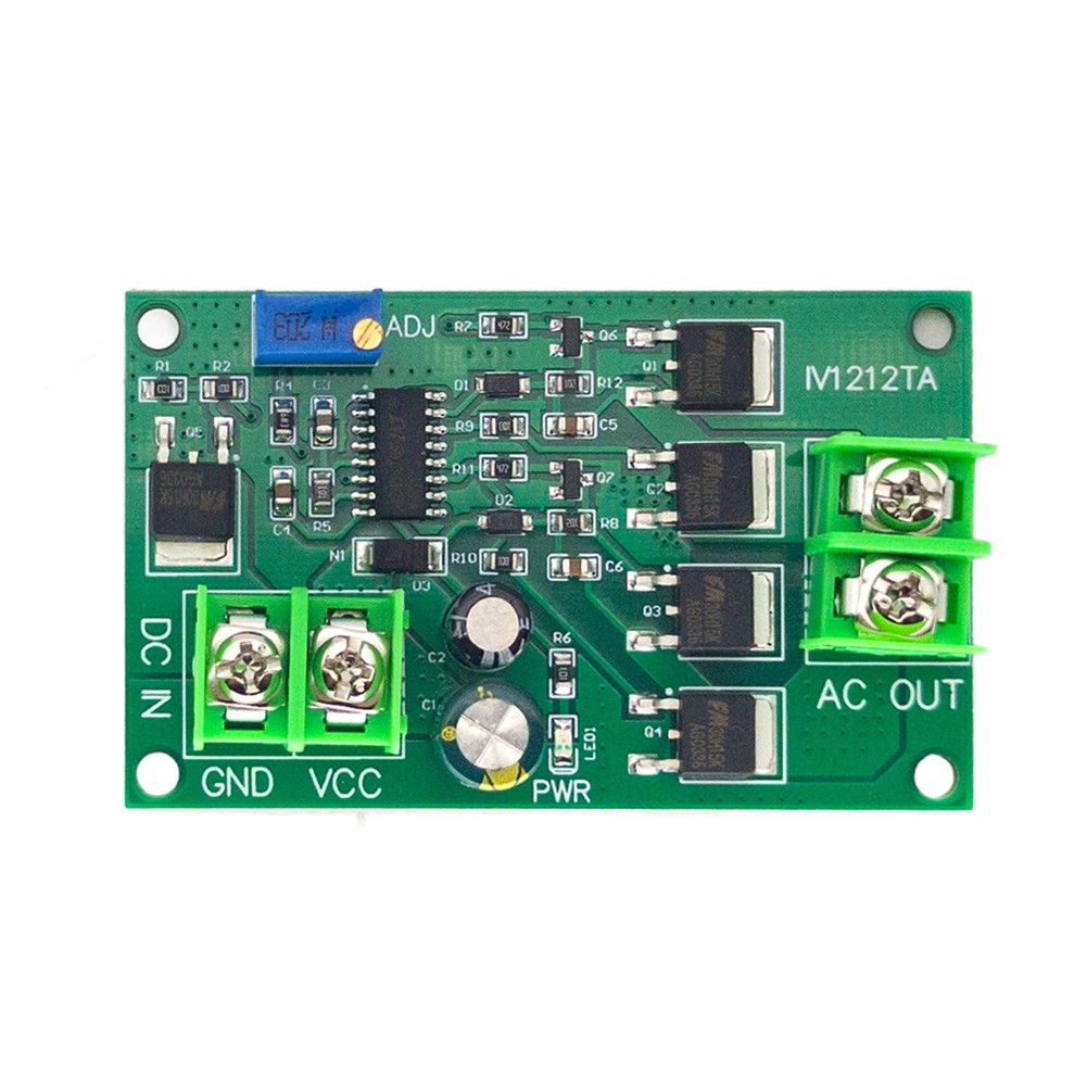 200W DC 12V to AC 12V Inverter 50Hz Square   Generator Module 12W AC 12V to2410