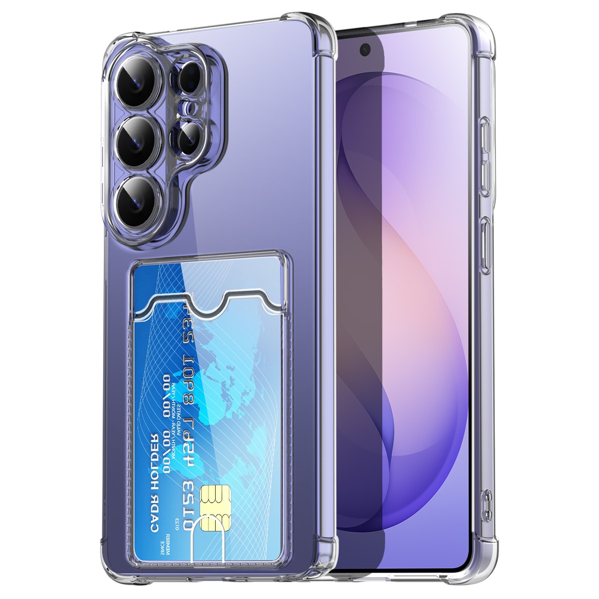 For Samsung Galaxy S26 Ultra Case Shockproof Transparent Clear Rubber Soft Cover