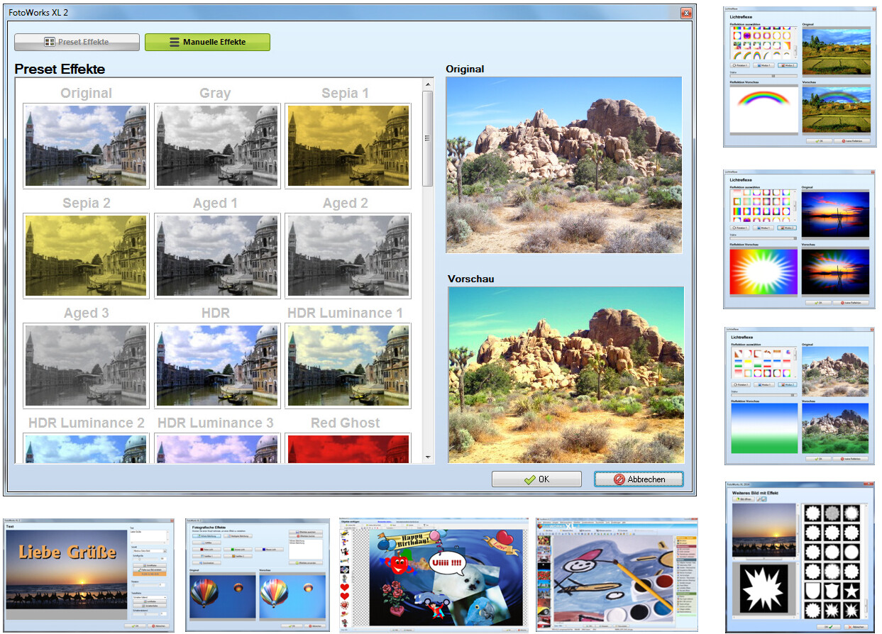 FOTOWORKS XL 2024 – Bildbearbeitungsprogramm in Deutsch - Windows - CD-ROM