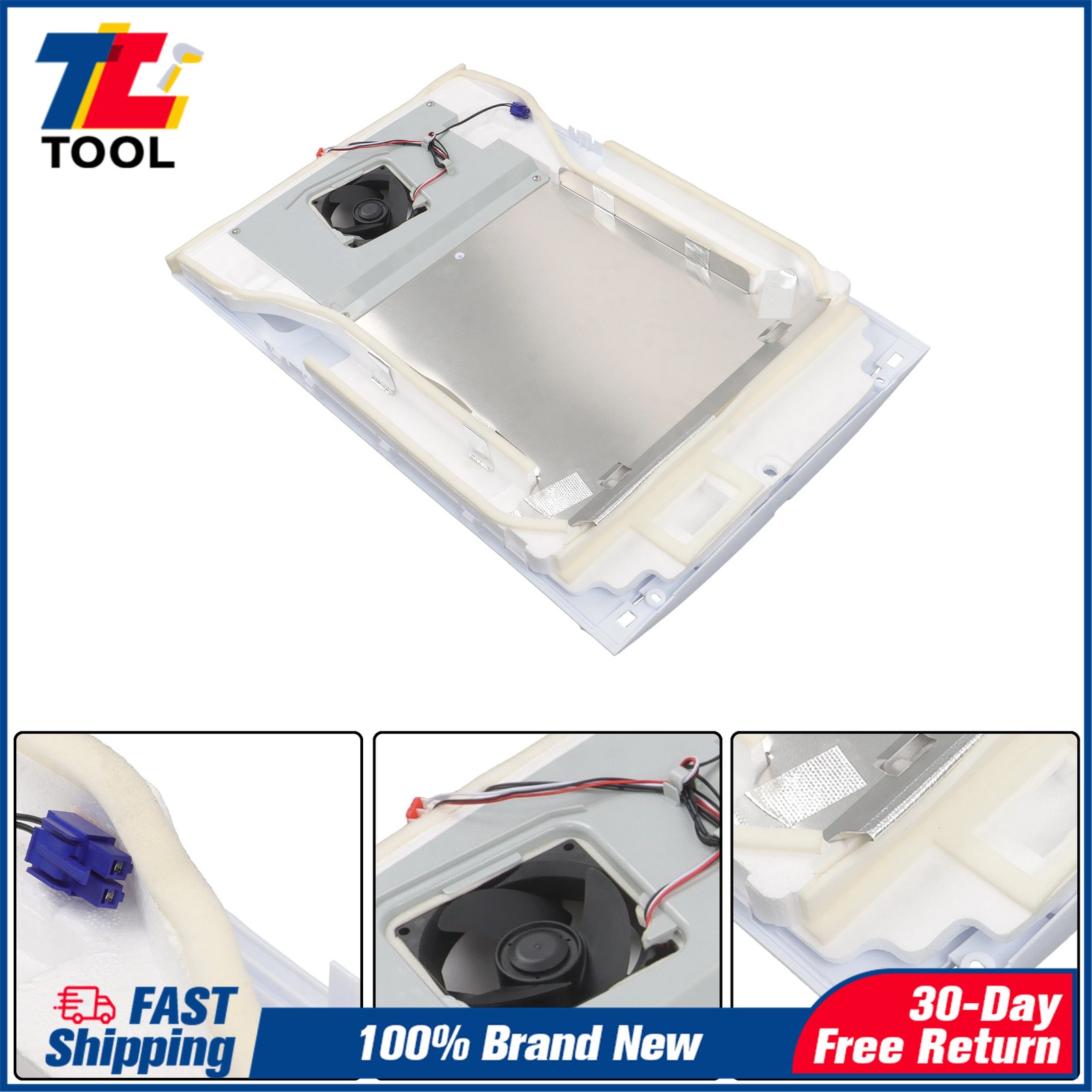 Refrigerator Evaporator Fan Motor Cover Assembly Replacement for DA97-12609