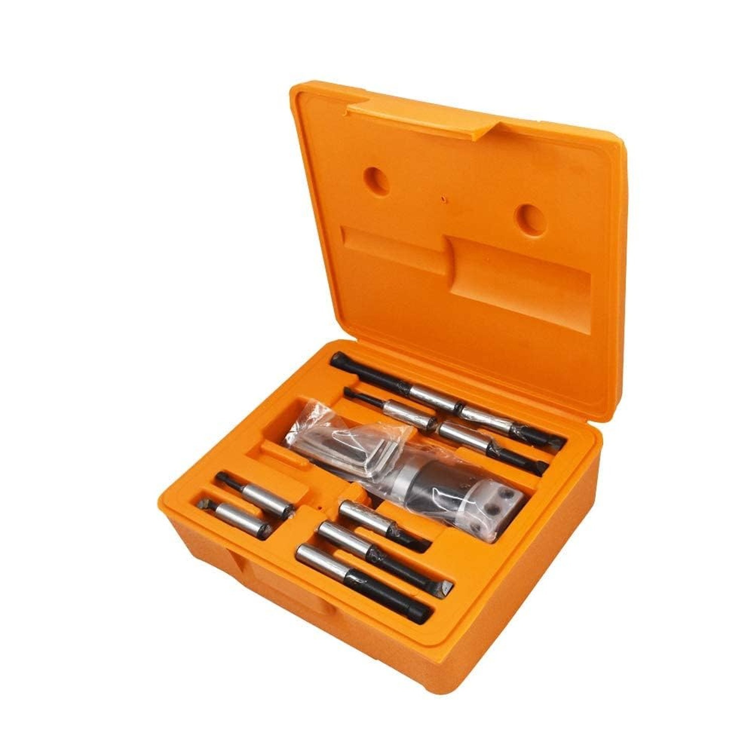 findmall 2" Boring Head R8 Shank Boring Tool Set, 9pcs 1/2" Carbide Boring Ba...