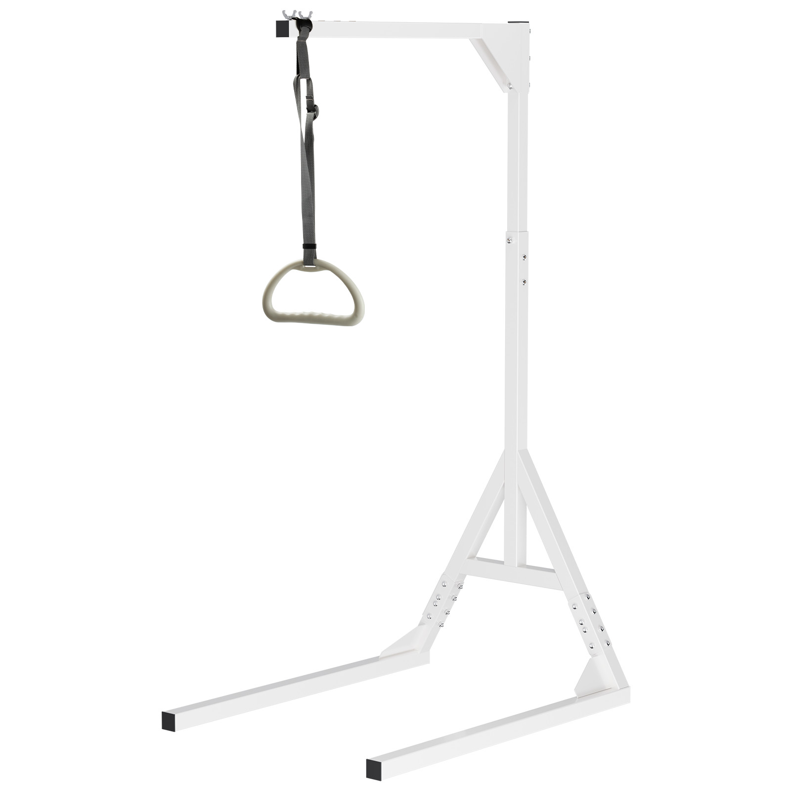 Trapeze Bar for Bed Mobility, Heavy Duty Pull Up Assist Bar with Floor Stand