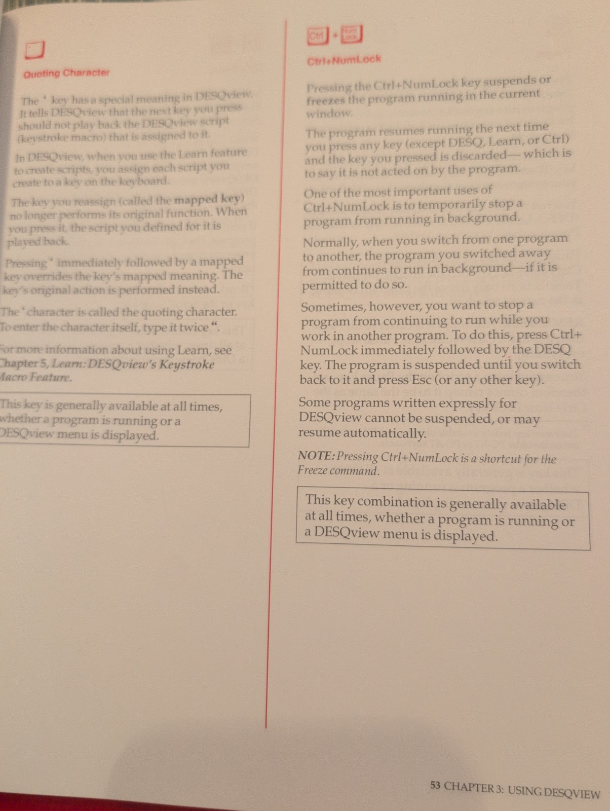 DESQview 386 Quarterdeck Includes Manifest And QEMM