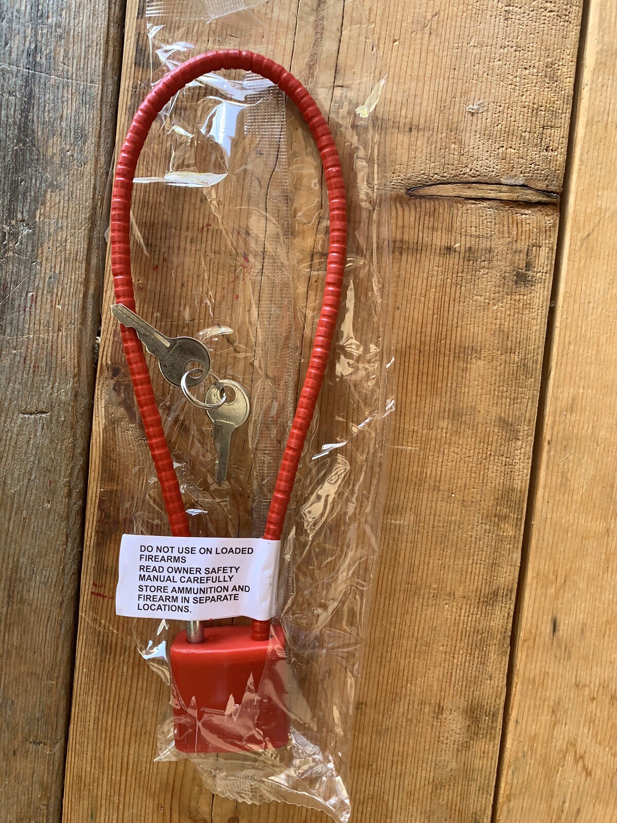 New Cable Gun Lock