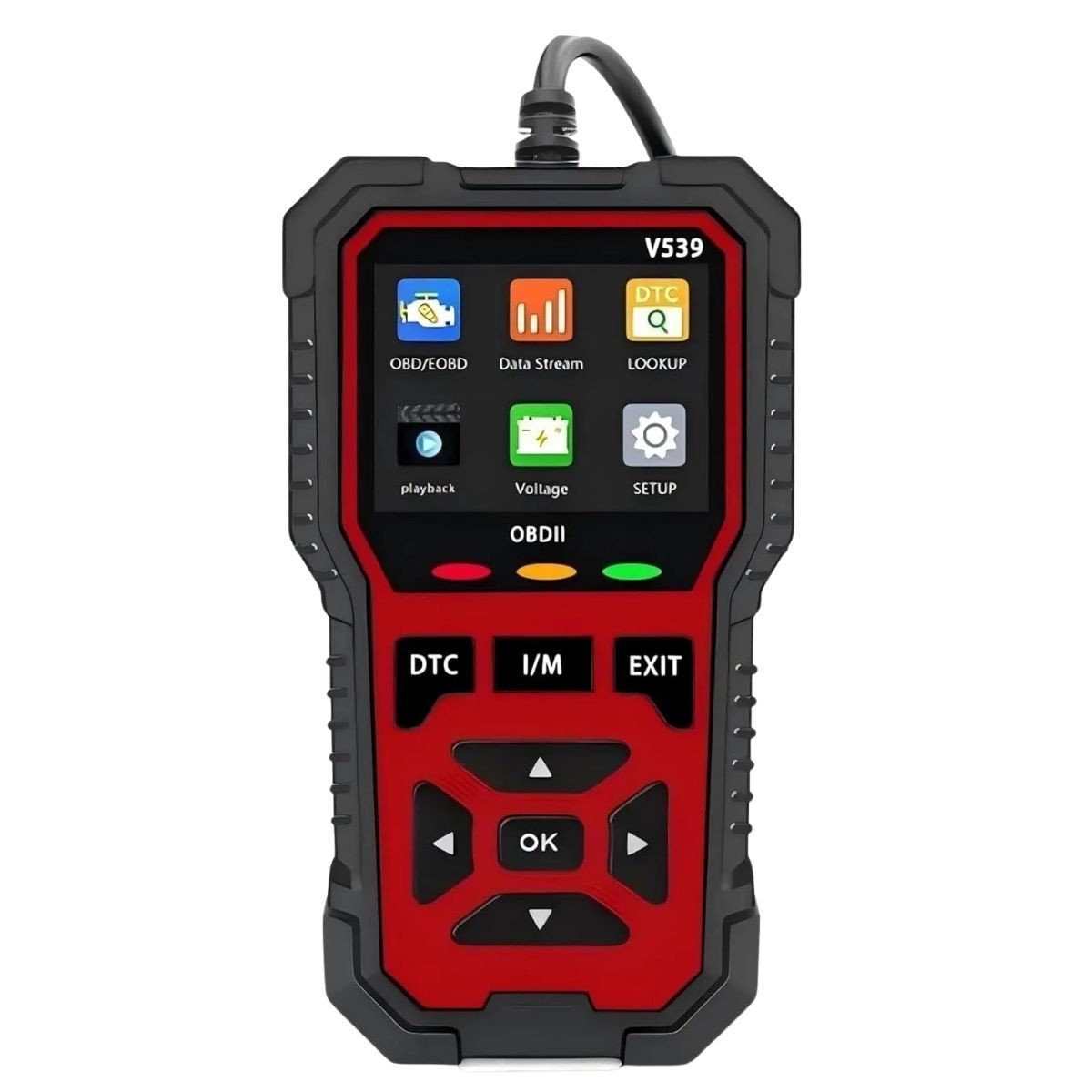 OBD2 Scanner Professional V539 - 2026 Upgraded OBDII + CAN Fault Code Reader US